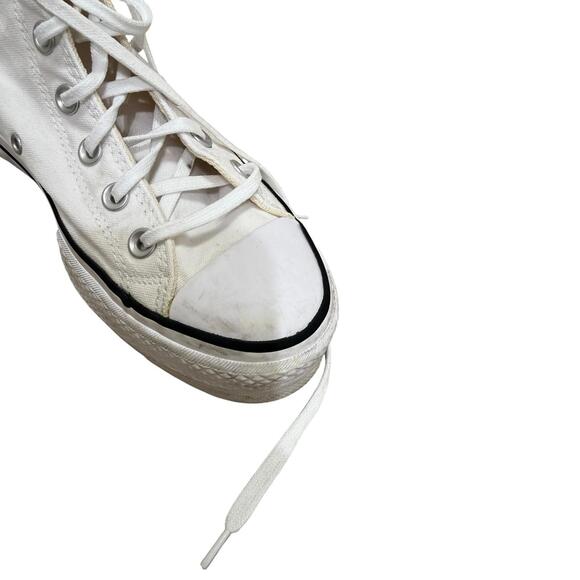 Converse Chuck Taylor All Star High Top Sneakers White 7.5 HIgh Tops - Picture 6 of 9
